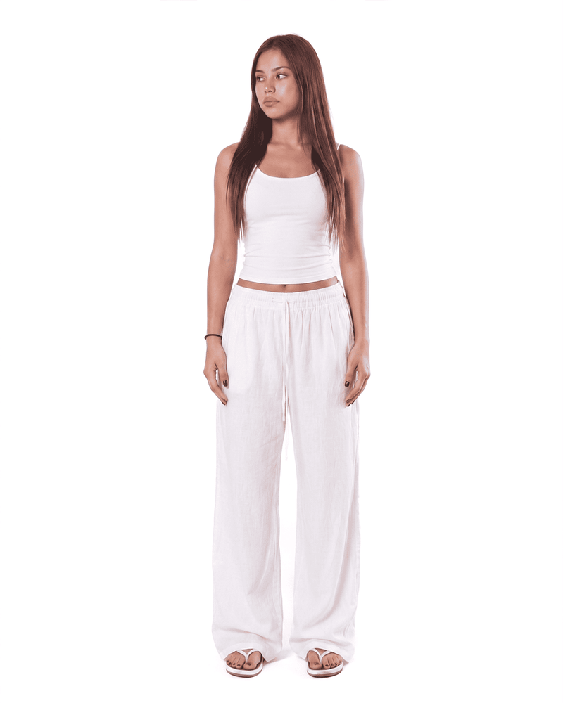 WHITE ARKAN LINEN