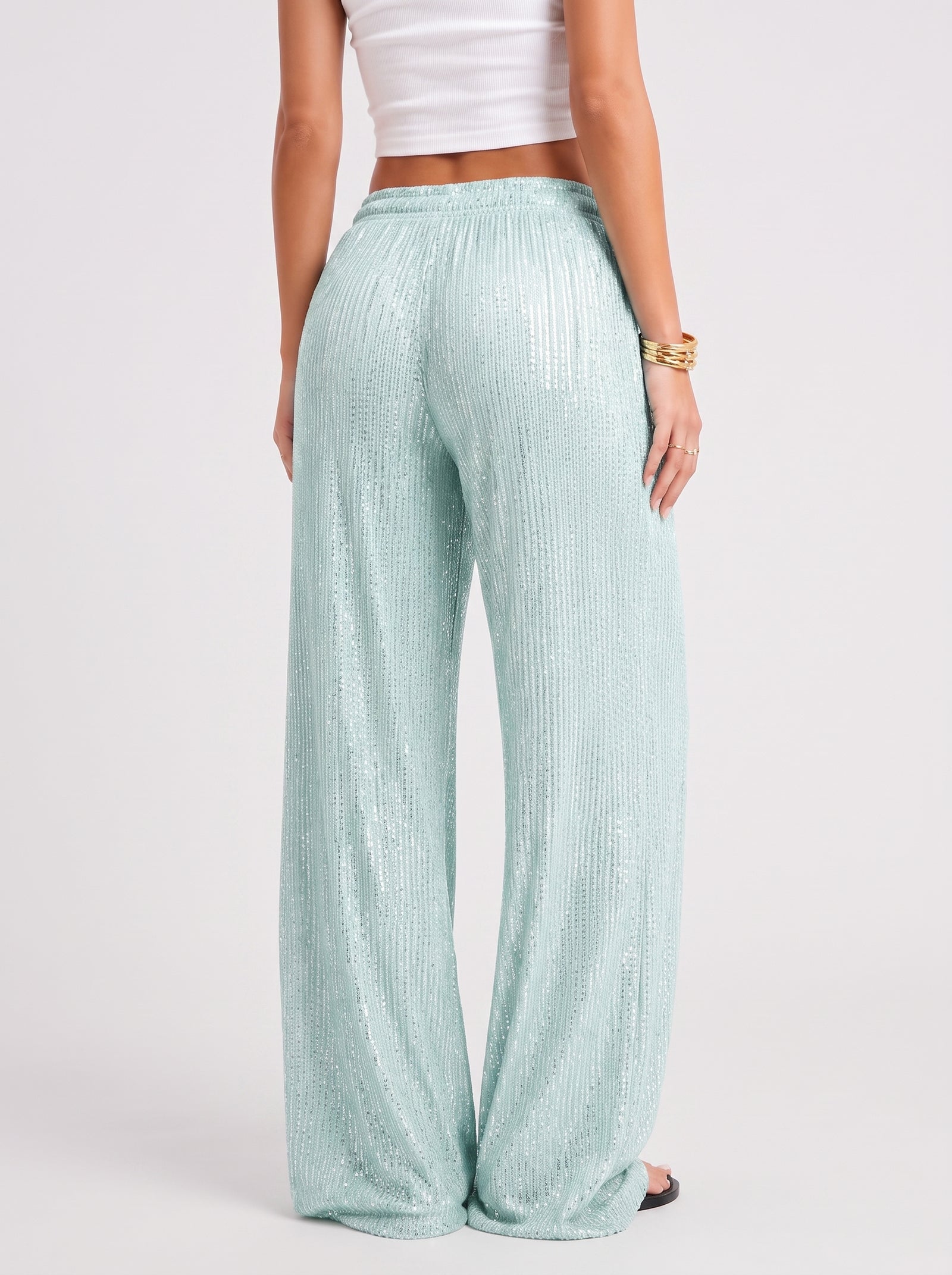 MINT GREEN PARTY PANTS