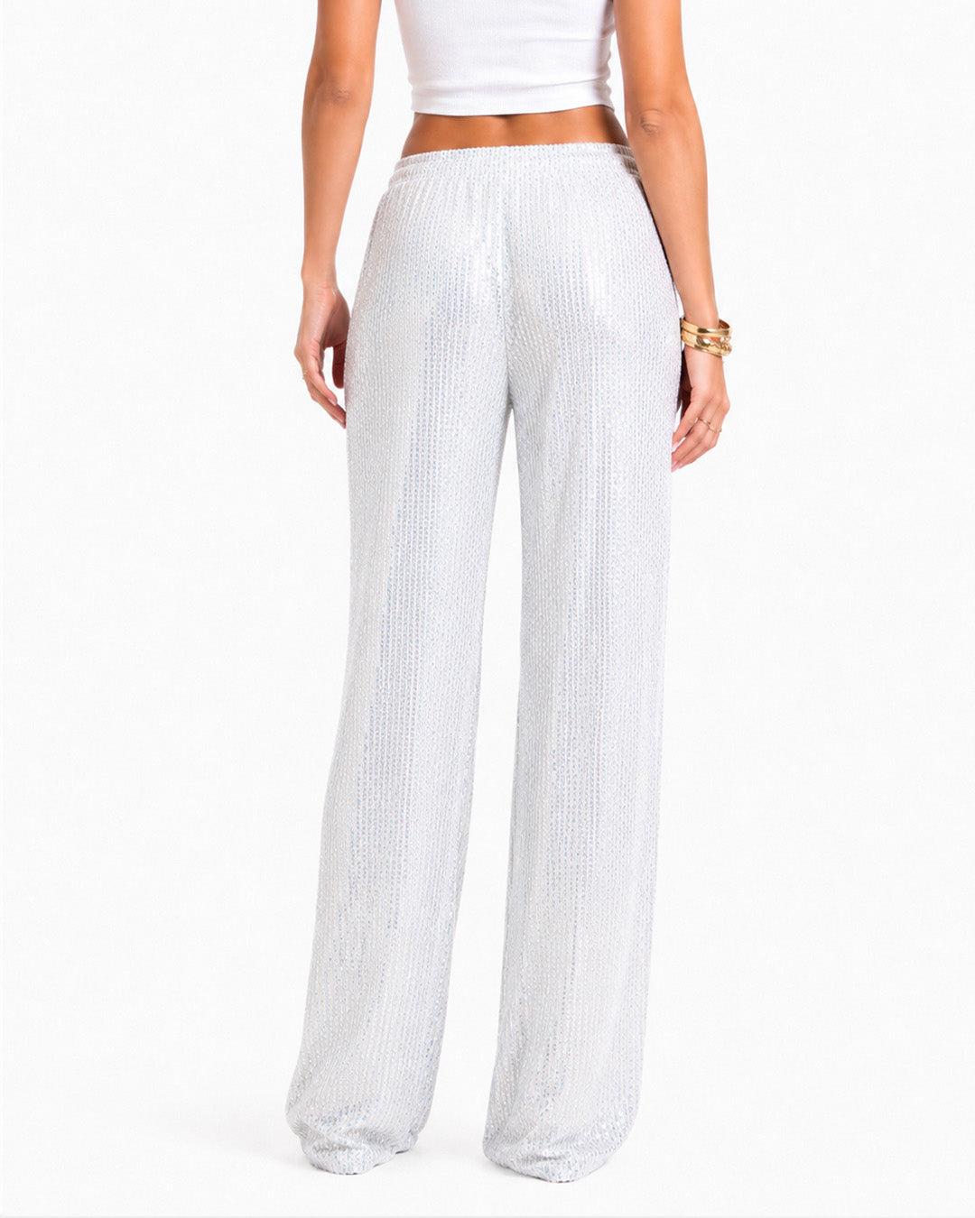 AURORA WHITE PARTY PANTS