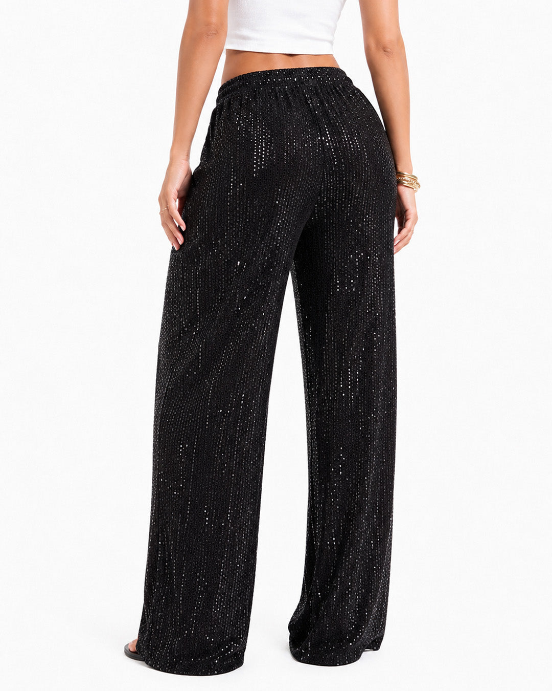 BLACK PARTY PANTS