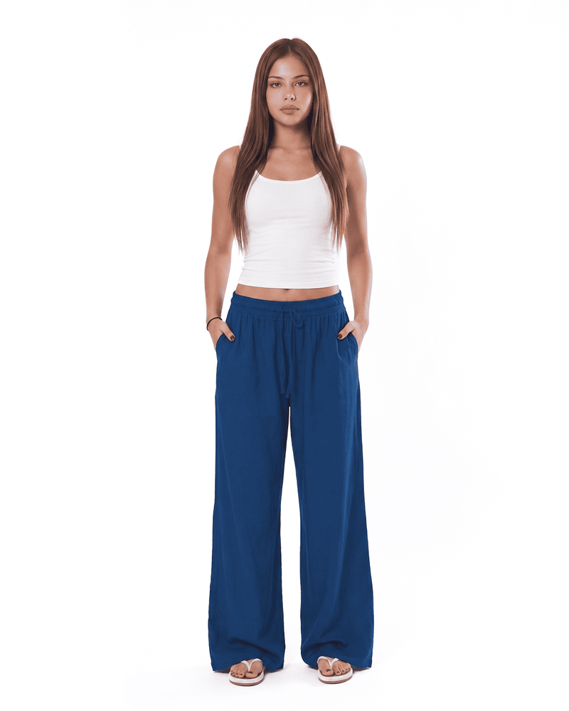 DEEP OCEAN BLUE ARKAN LINEN