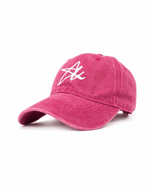 ARKCAP WASHED BURGUNDY