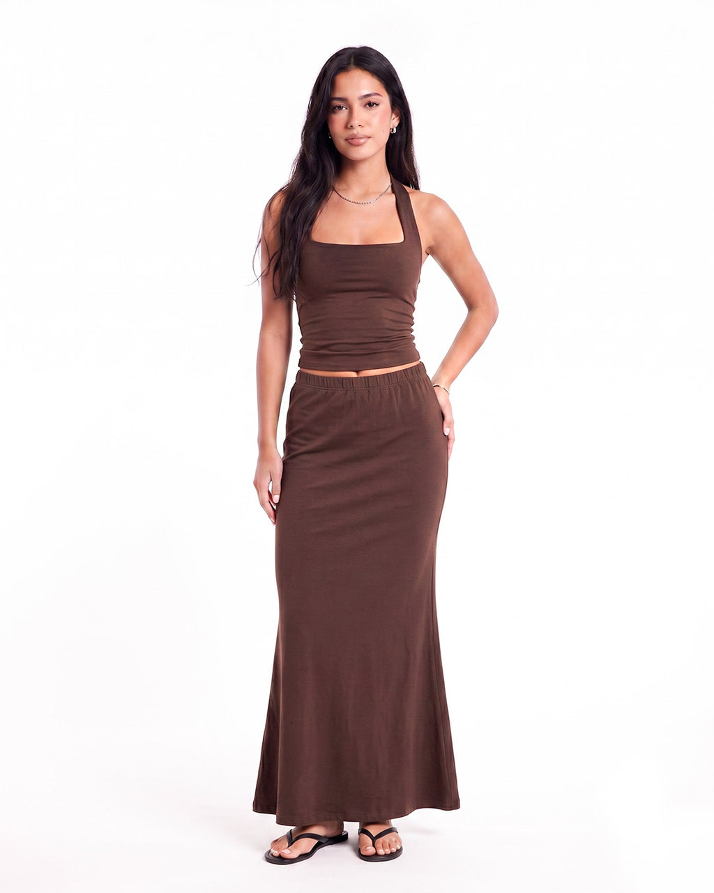 Lyra top Mocha