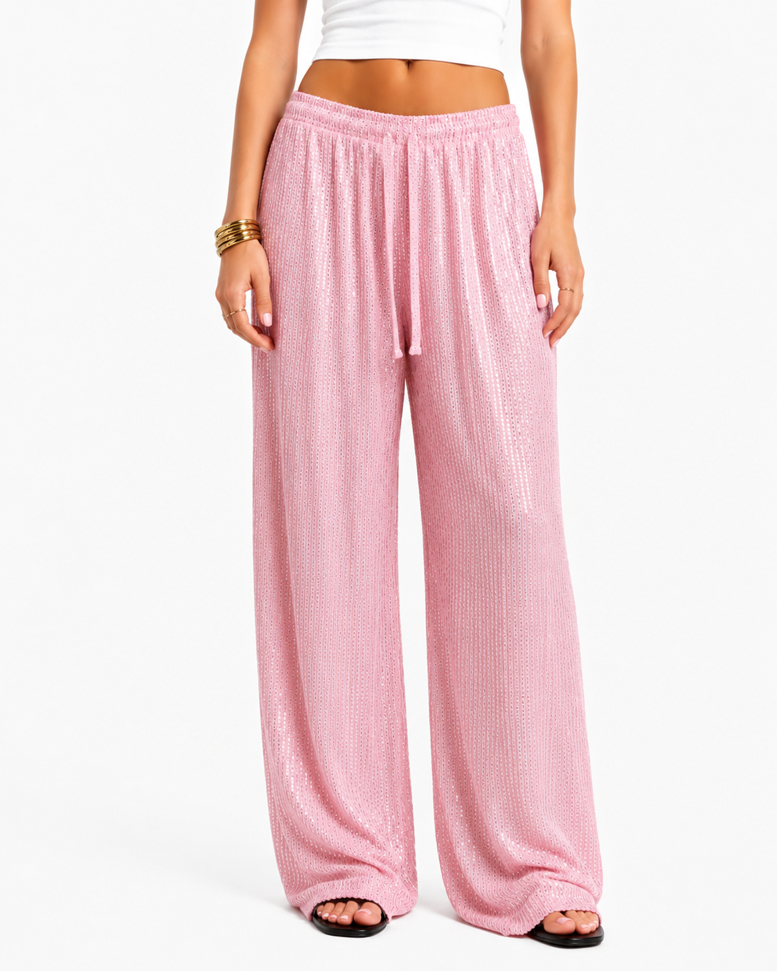BABY PINK PARTY PANTS