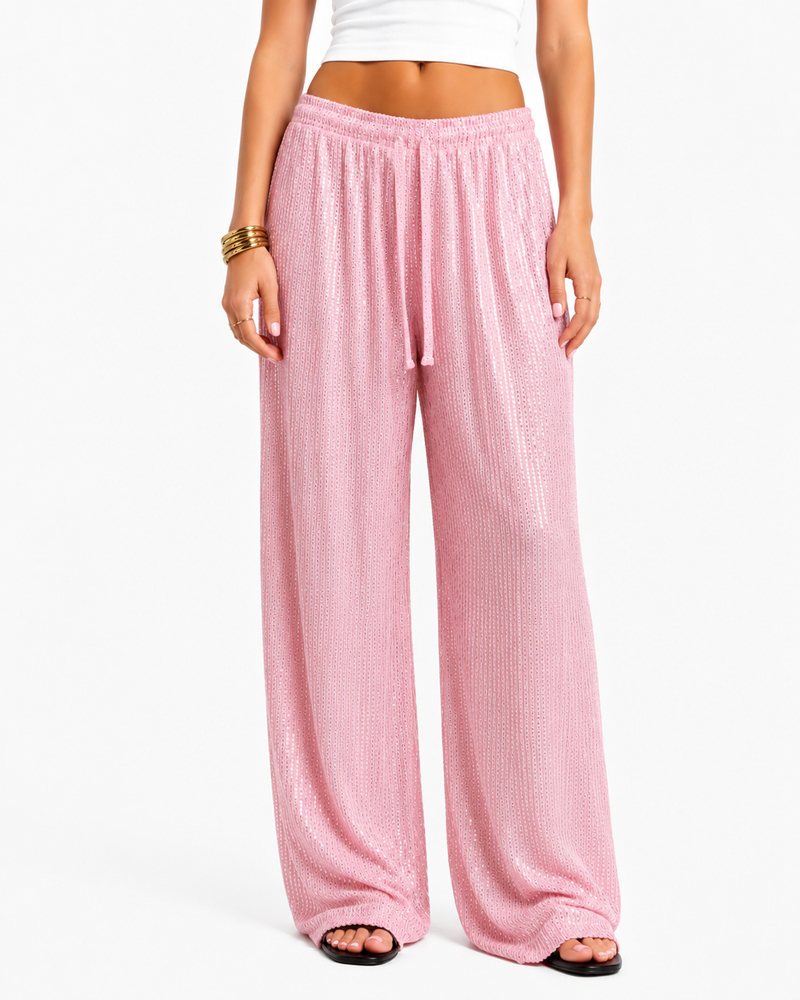 BABY PINK PARTY PANTS