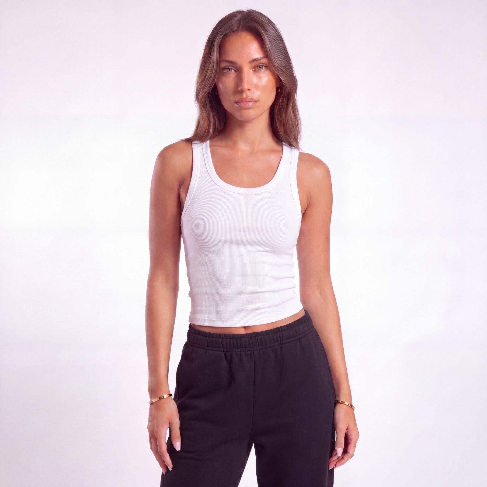 WHITE TANK TOP WOMEN
