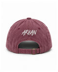 ARKCAP WASHED BURGUNDY