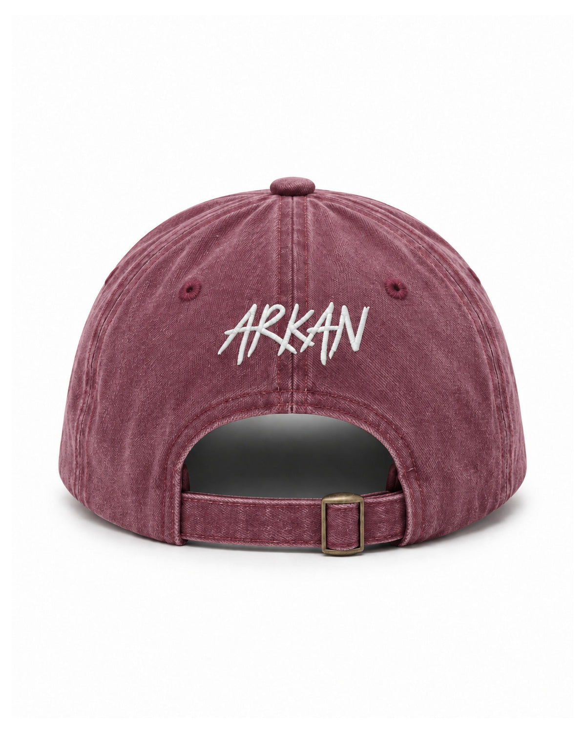 ARKCAP WASHED BURGUNDY