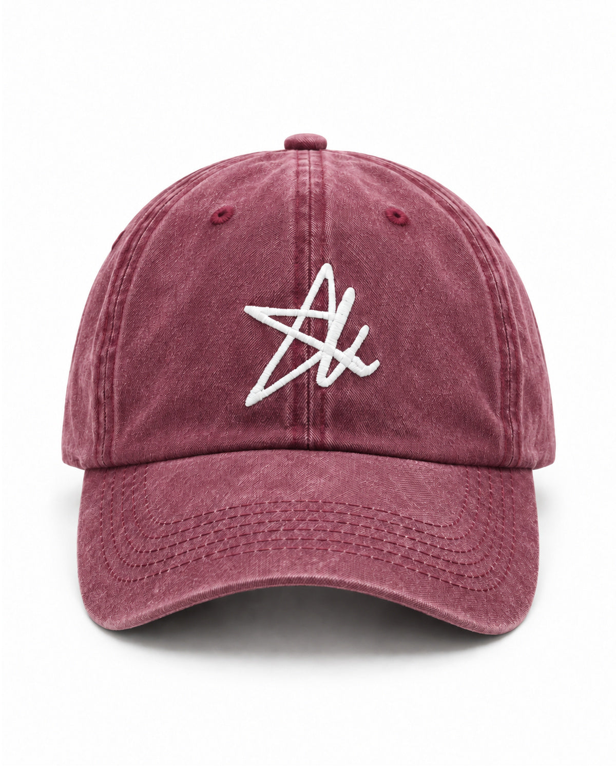 ARKCAP WASHED BURGUNDY