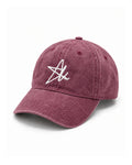 ARKCAP WASHED BURGUNDY