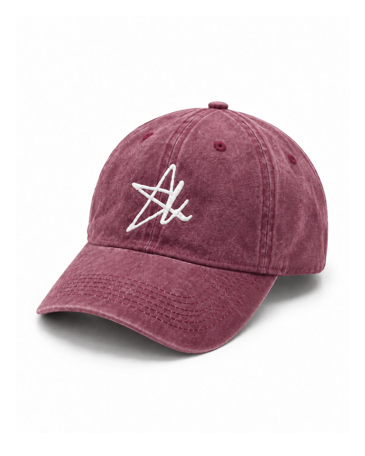 ARKCAP WASHED BURGUNDY
