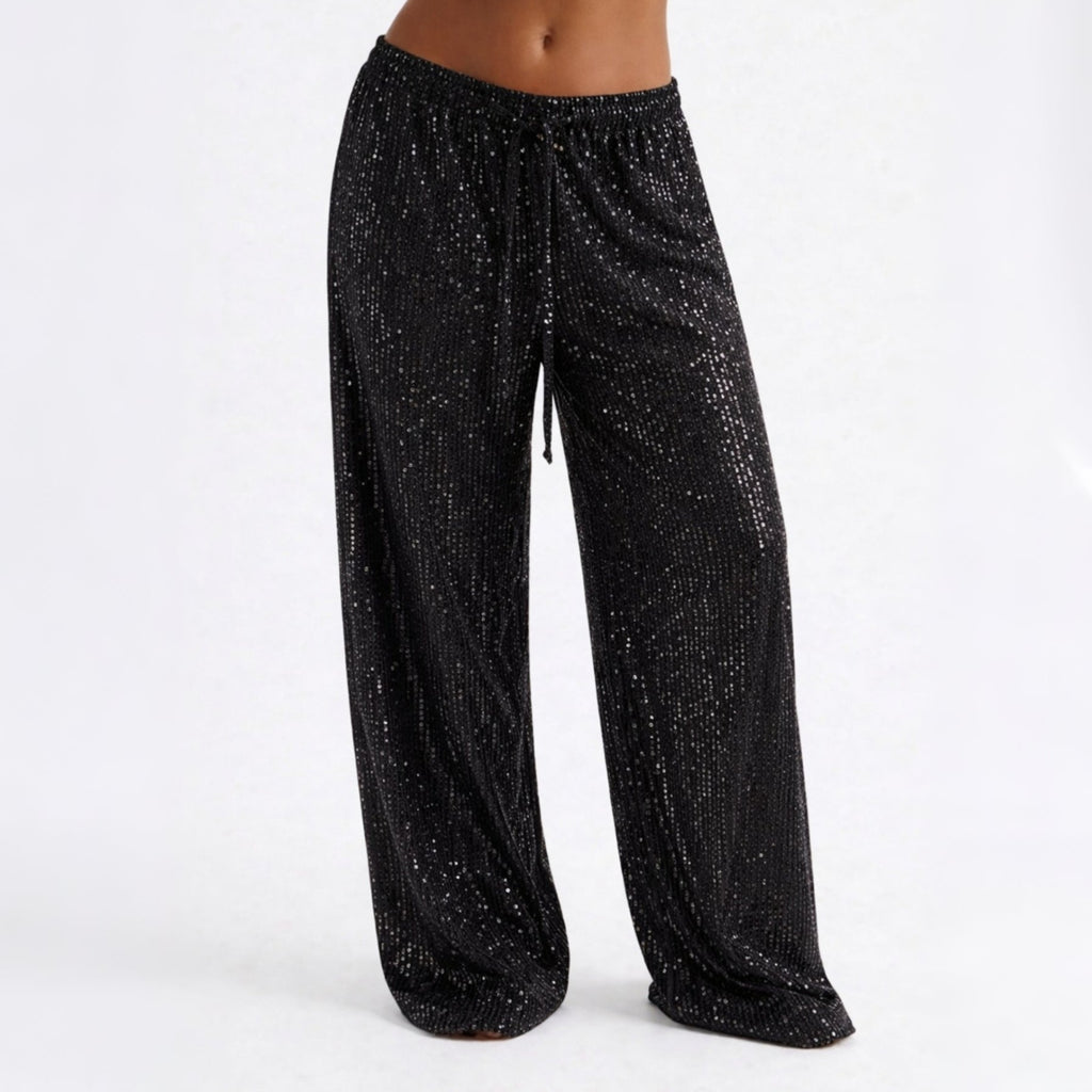 BLACK PARTY PANTS