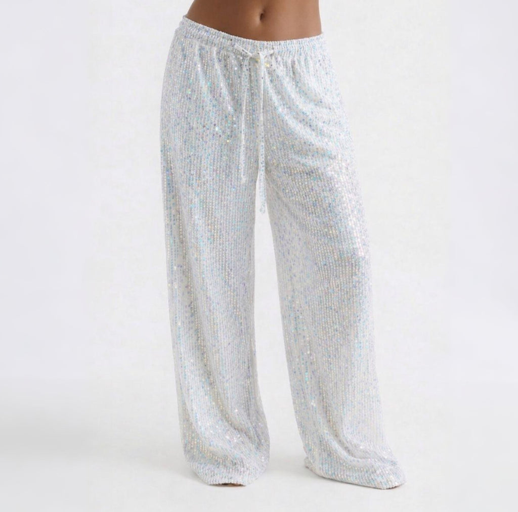 AURORA WHITE PARTY PANTS