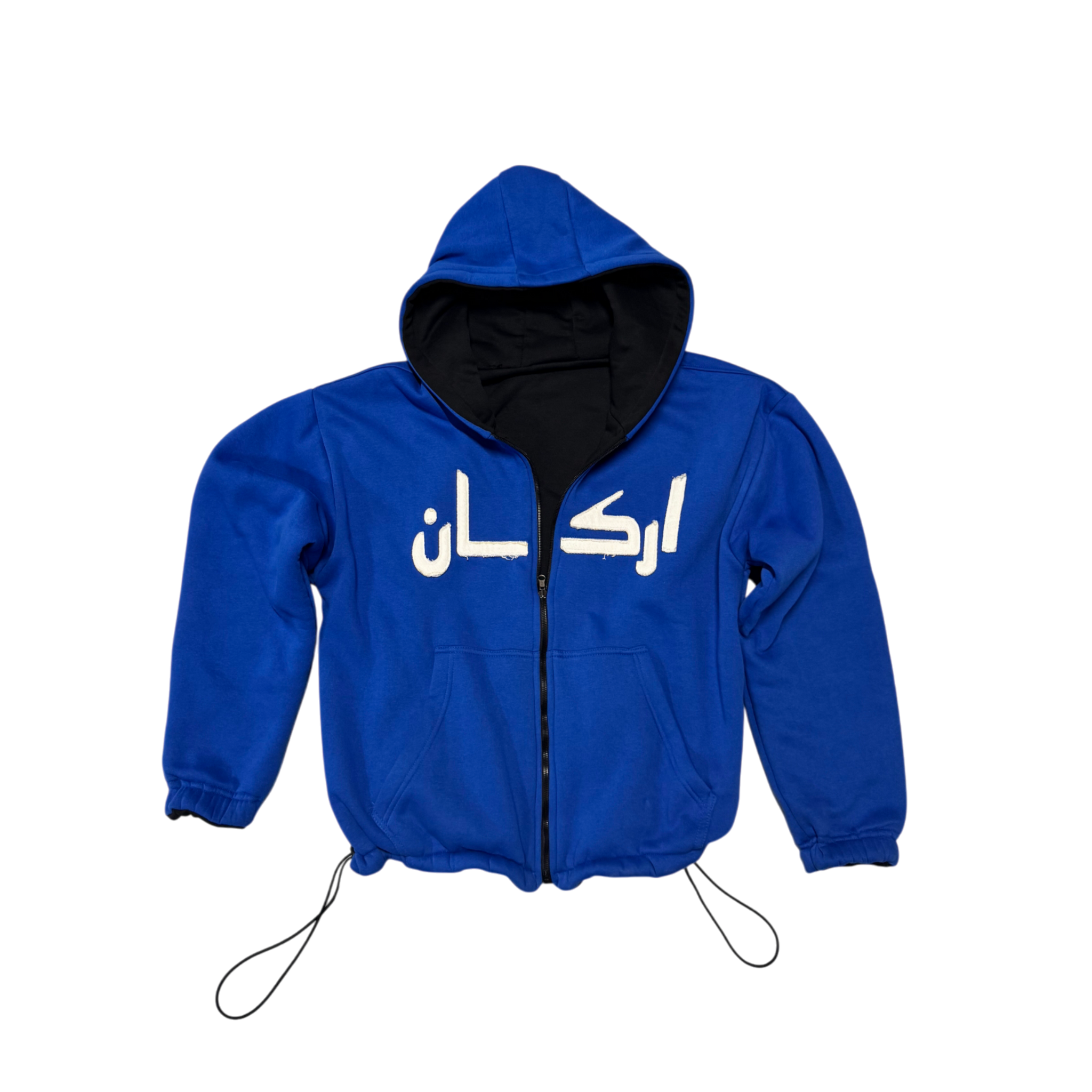 Double-Face Zipper Hoodie
